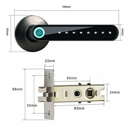 Smart Fingerprint Door Lock – Secure & Convenient Keyless Access for Home & Office