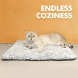 Self-Warming Cat Bed | Thermal Heated Mat for Indoor & Outdoor Comfort