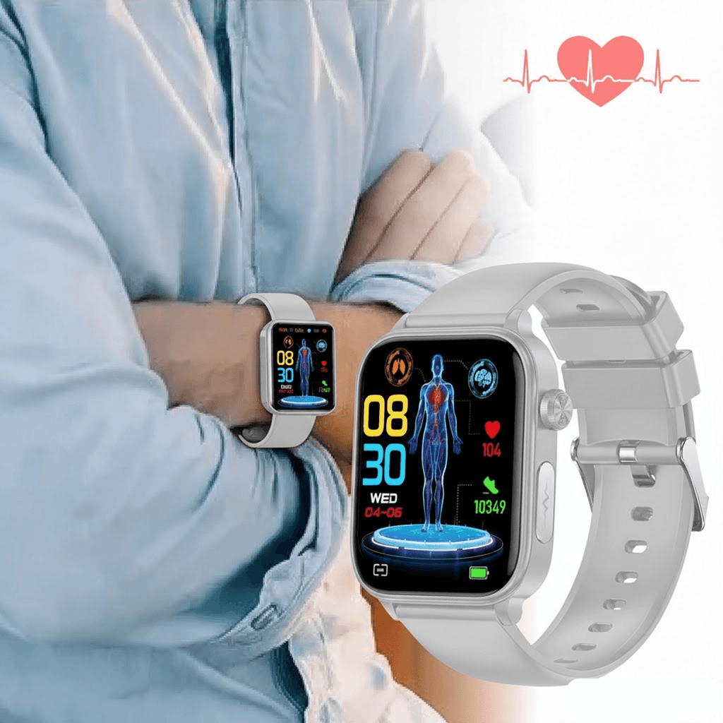 Smart Watch with AMOLED Display – Heart Rate & Sleep Tracker