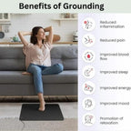 Grounding Mat – Relaxation & Earthing Mat – Ideal for Yoga & Work Spaces