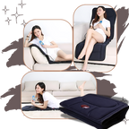 Heated Full Body Massage Pad | Vibration Back Massage Mat - Pain Relief – Soothing Therapy