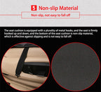 Heated Car Seat Cushion | Intelligent Temperature Control, Anti-Skid & Cozy Plush Fabric for Winter Driving