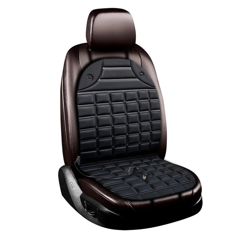 Heated Car Seat Cushion | Intelligent Temperature Control, Anti-Skid & Cozy Plush Fabric for Winter Driving