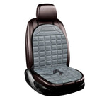 Heated Car Seat Cushion | Intelligent Temperature Control, Anti-Skid & Cozy Plush Fabric for Winter Driving