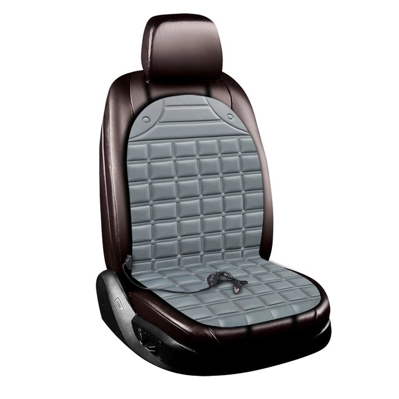Heated Car Seat Cushion | Intelligent Temperature Control, Anti-Skid & Cozy Plush Fabric for Winter Driving