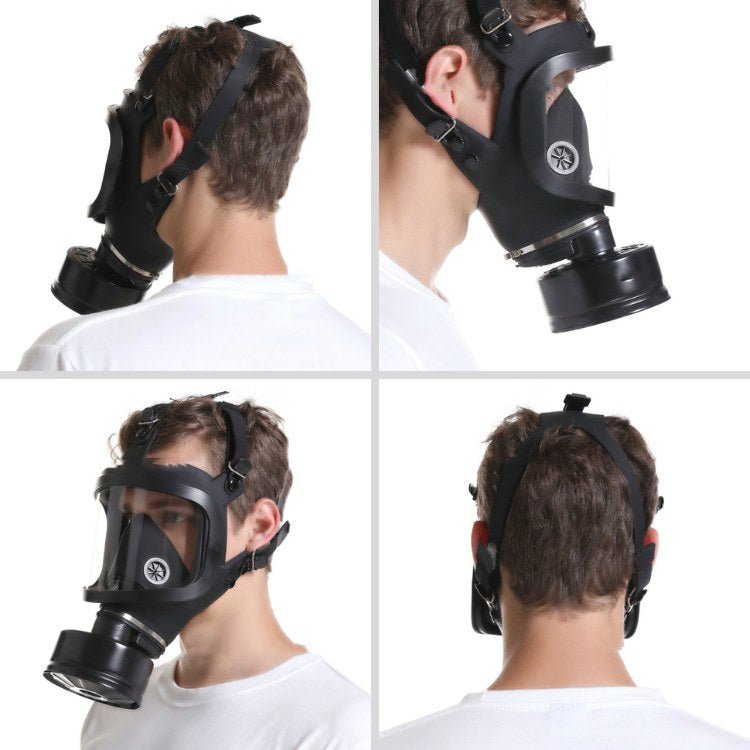 Multi-Filter NRBC Gas Mask | Built-In Hydration, Anti-Fog Visor & Designed for Tactical Operations
