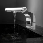 High-Speed Automatic Hand Dryer & Sensor Faucet - 220V 1150W Jet Air Hot/Cold Tap for Commercial Bathroom & Hotel Use