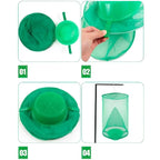 Eco-Friendly Stable Fly Trap | Non-Toxic, Odor-Free & Reusable for Outdoor Use