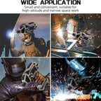 Handheld Welding Kit with 10 Welding Rods for DIY Repairs and Metal Fabrication