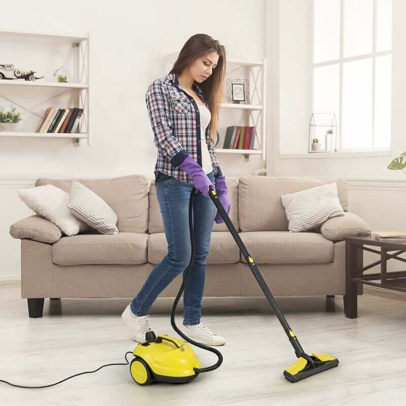 Steam Cleaner for Home & Car - Multi-Purpose High-Pressure Cleaning Machine with Attachments for Upholstery & Hard Surfaces