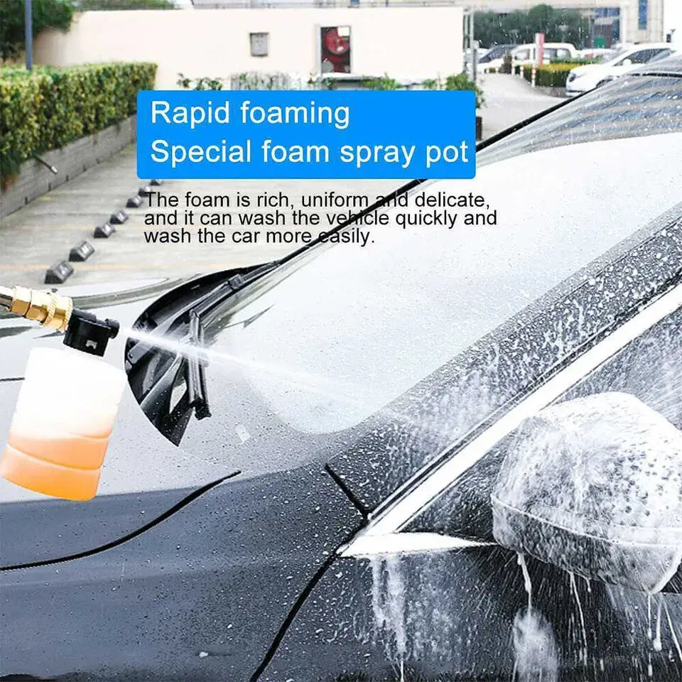 High-Pressure Cordless Washer with 2 Rechargeable Batteries for Outdoor Cleaning and Car Wash