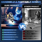 Handheld Welding Kit with 10 Welding Rods for DIY Repairs and Metal Fabrication