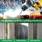 Handheld Welding Kit with 10 Welding Rods for DIY Repairs and Metal Fabrication