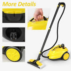 Steam Cleaner for Home & Car - Multi-Purpose High-Pressure Cleaning Machine with Attachments for Upholstery & Hard Surfaces