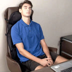 8-Mode Heated Massage Chair Pad | Customizable Relief for Back, Neck & Shoulders at Home or in Car