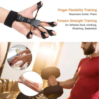 Adjustable Hand Gripper - Strengthen Fingers & Grip with Ease -Ergonomic Design - Customizable Resistance Levels - Ideal for Hand & Forearm Training