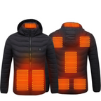 Heated Electric Jacket | Lightweight, Waterproof & Battery-Powered for Men and Women in Cold Weather Activities