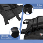 Adjustable 110 Pound Weighted Vest for Strength Training, Fitness, and Weightlifting Workouts