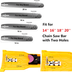 Chainsaw Teeth Sharpener | Easy-to-Use, Rust-Proof Alloy for Efficient Cutting on Wood and Logs