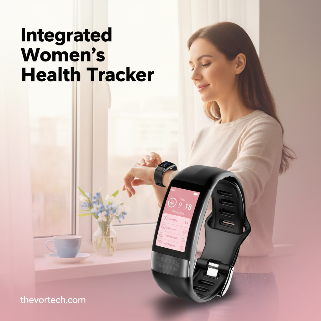 Intelligent Blood Pressure Monitor Smartwatch | EKG, Heart Rate & Sleep Tracker for Women, Waterproof & Comfortable