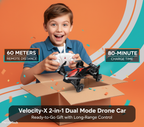 2-in-1 Drone Car Hybrid | Fly & Drive Stunt Vehicle – Dual Mode RC Toy for Kids