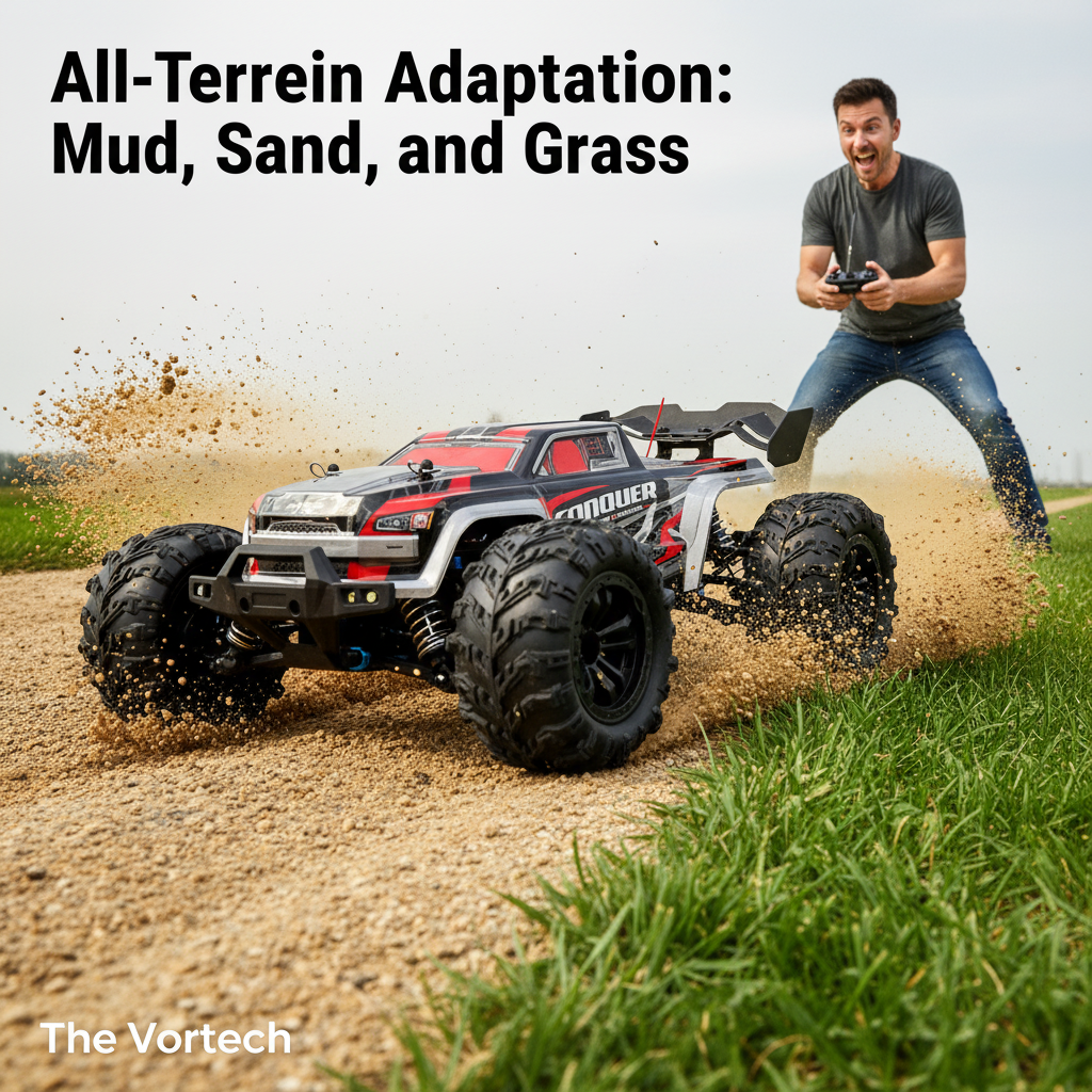 High-Speed Remote Control Car for Adults – 4x4 Off-Road | 43 MPH Pro Performance