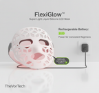 Silicone LED Light Therapy Mask Full Face | Flexible Soft-Fit Design
