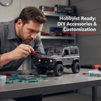 Pro 4WD RC Off-Road Truck | 5.4 MPH Crawler Performance | Large 1:12 Remote Control Truck for Terrain