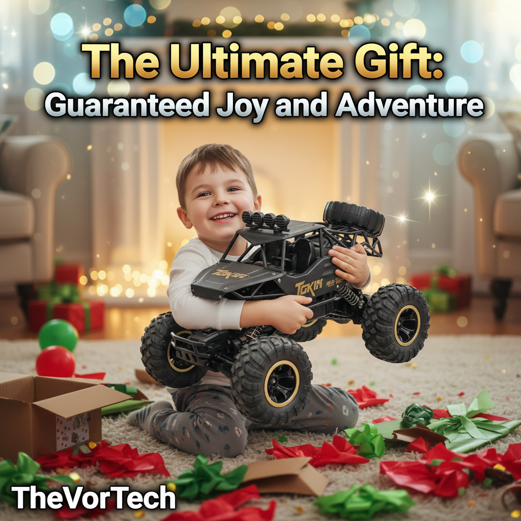 1:12 Scale Remote Control Truck for Kids | Large 4WD Off Road RC Car