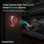 Mini RV Wall-Mounted Heater | Portable 3-Second Rapid Ceramic Heat with Remote Control and Energy-Efficient Silent Operation