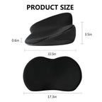 Car Booster Seat Cushion for Adults | Memory Foam, Height-Enhancing & Comfortable for Driving and Office Use