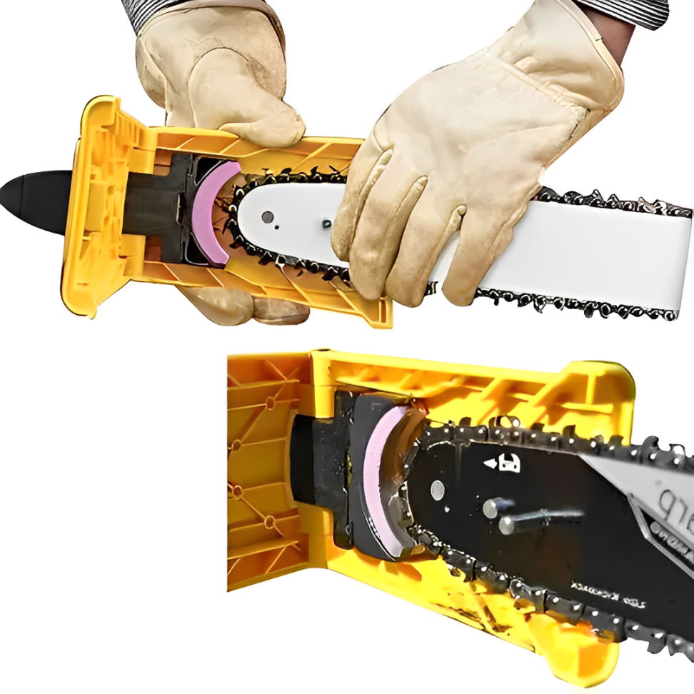 Chainsaw Teeth Sharpener | Easy-to-Use, Rust-Proof Alloy for Efficient Cutting on Wood and Logs
