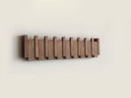 Handmade Wooden Coat Rack | Magnetic Folding Hooks, Durable Beech & Walnut Options for Entryway Storage