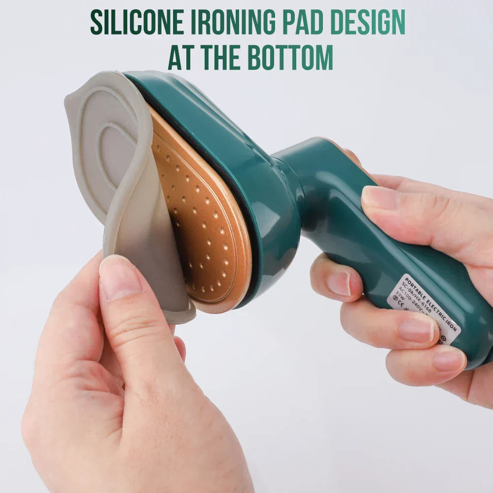 Mini Portable Travel Steam Iron | Fast-Heating, Lightweight & Ideal for Quick Wrinkle Removal at Home or on the Go