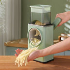Heavy Duty Manual Vegetable Slicer | Sharp Blades, Suction Base & Versatile for Efficient Food Prep