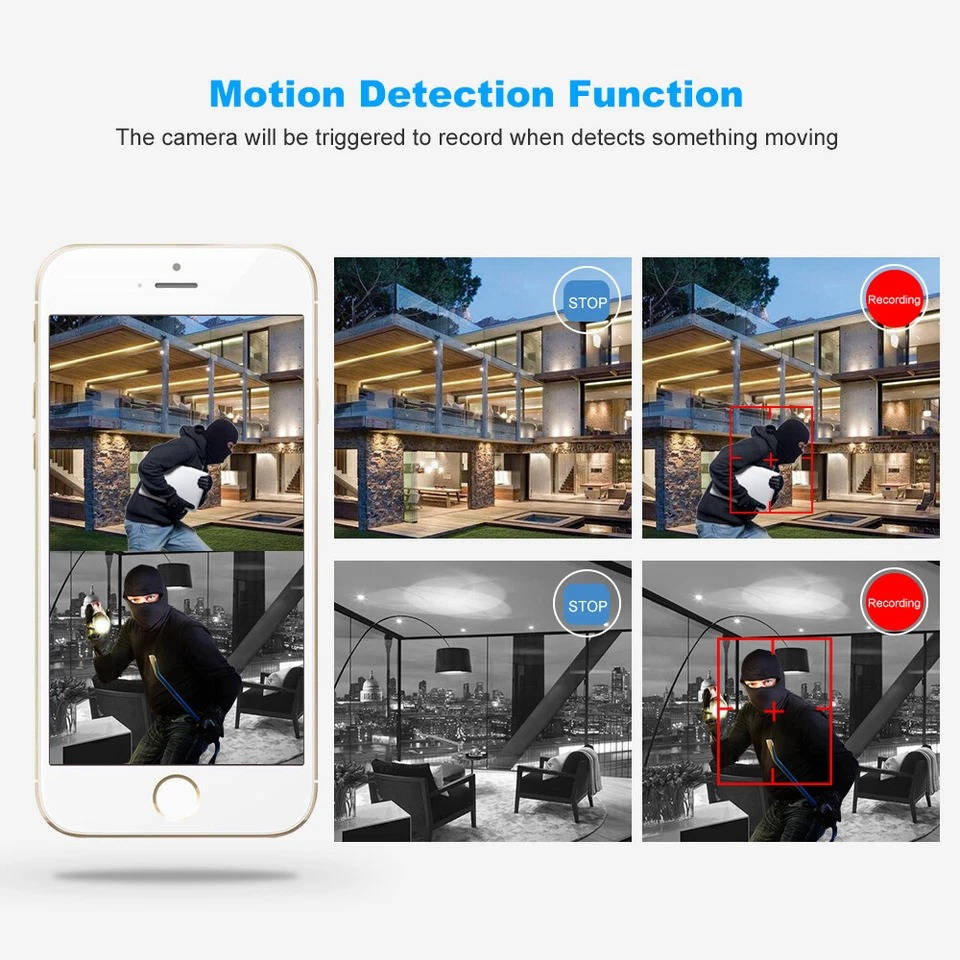 Wireless Outdoor Security Camera System | Night Vision, Motion Detection & Weatherproof for Home Surveillance