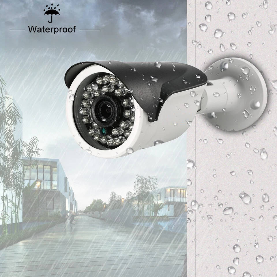 Wireless Outdoor Security Camera System | Night Vision, Motion Detection & Weatherproof for Home Surveillance