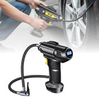 Portable 12V Tire Inflator – Air Compressor for Car & Bike
