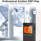 Portable AM FM Pocket Radio | Weather Alerts, Digital Tuning & Compact Design for Emergency Preparedness