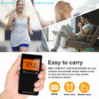 Portable AM FM Pocket Radio | Weather Alerts, Digital Tuning & Compact Design for Emergency Preparedness