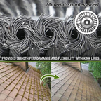 Carbon Steel Weed Brush & Trimmer | Lightweight, Durable & Ideal for Lawn Maintenance and Garden Care
