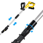 Electric Cordless Tiller Cultivator for Gardening and Soil Preparation - Lightweight, Battery-Powered Tool for Easy Weeding and Aeration