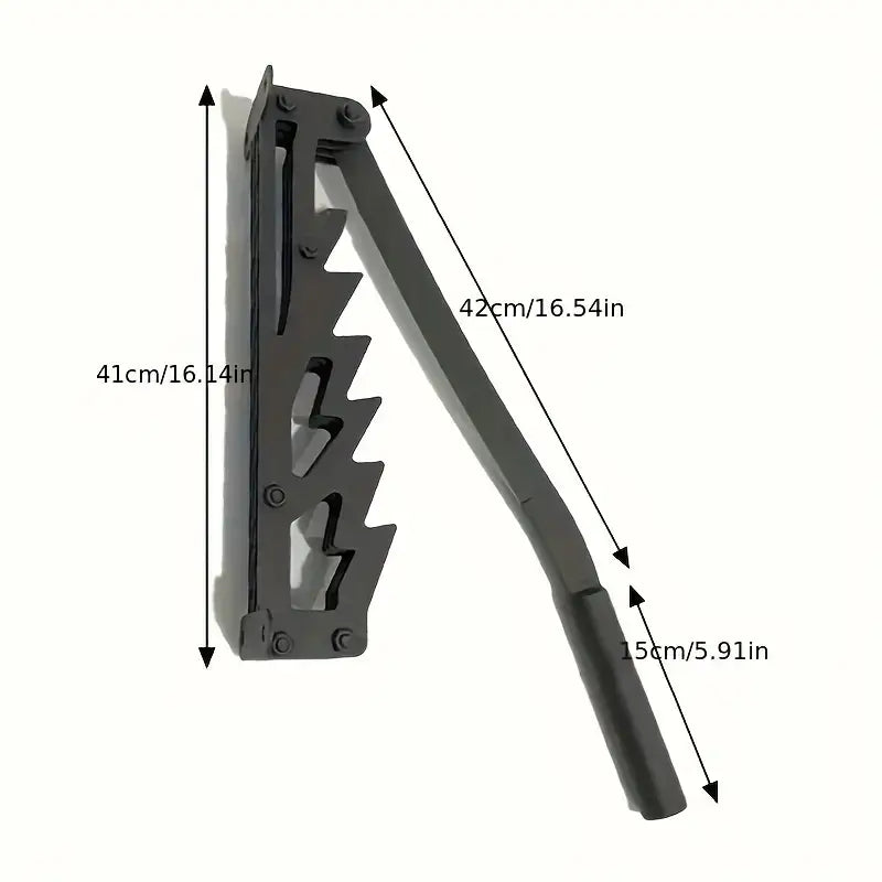 Firewood Kindling Splitter - Wall Mounted Log Splitter Tool for Efficient Kindling Preparation and Firewood Management