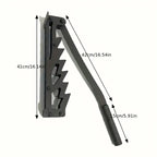 Firewood Kindling Splitter - Wall Mounted Log Splitter Tool for Efficient Kindling Preparation and Firewood Management