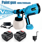 High Pressure Battery Operated Spray Painter - Ideal Home Sprayers for Decks