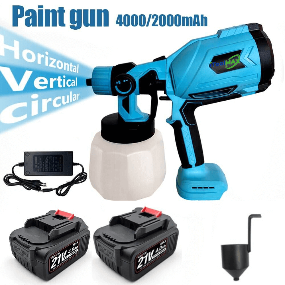 High Pressure Battery Operated Spray Painter - Ideal Home Sprayers for Decks