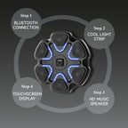 Music Boxing Machine | Stress Relief, Multiple Training Modes & Portable for Fitness Enthusiasts