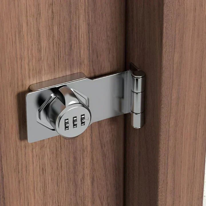 Keyless Combination Lock | Durable Zinc Alloy, Adjustable Code & Ideal for Home and Office Security