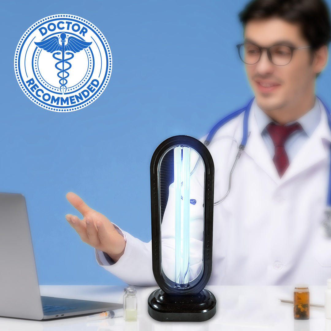 UV Light Home Sanitizer | Medical-Grade Sterilizer - Safe and Effective Germ Protection for Kids' Rooms