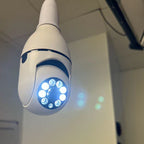 360° Light Bulb Security Camera – Motion Tracking 1080P